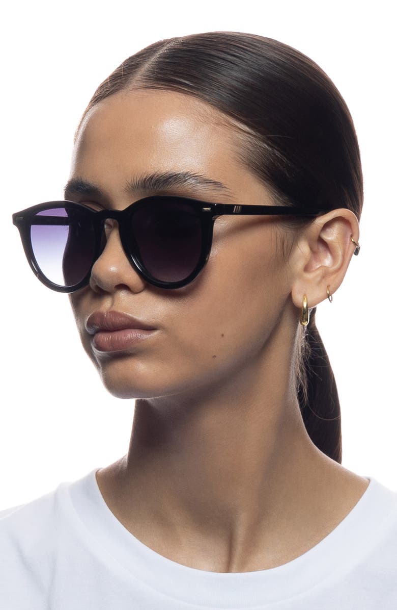 Le Specs Round Sunglasses, Alternate, color, 