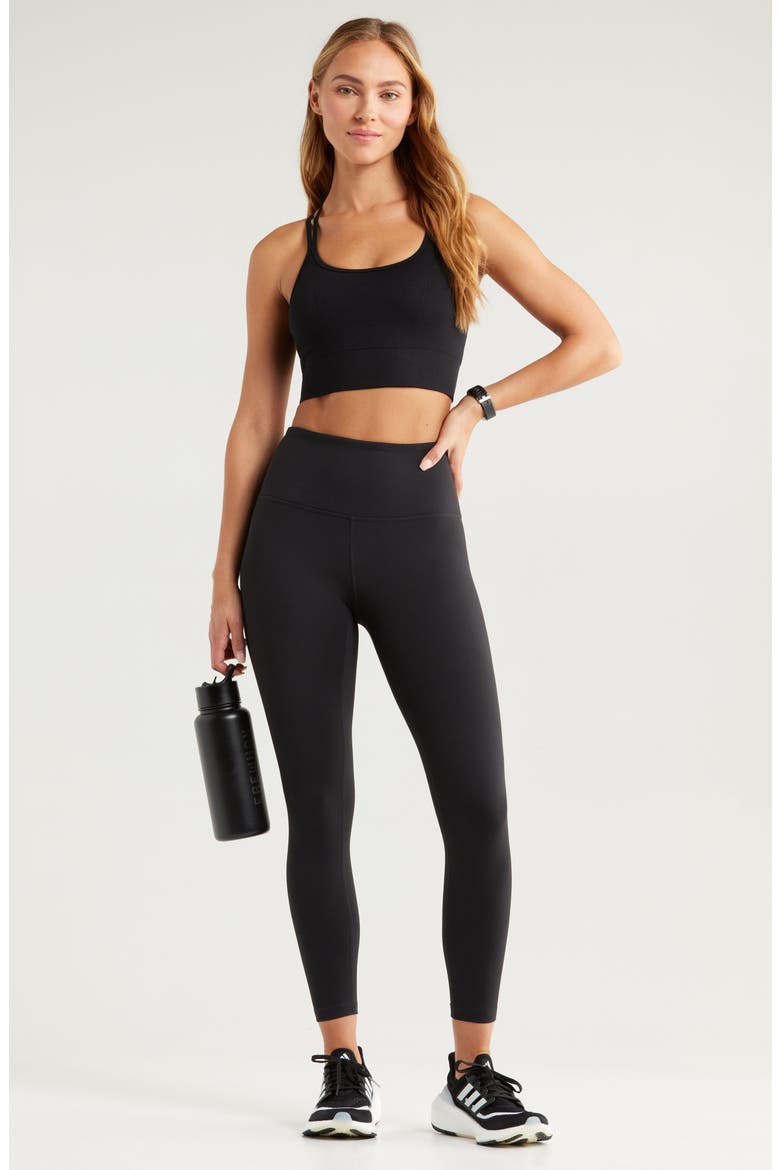 Live In High Waist 7/8 Leggings, Alternate, color, BLACK