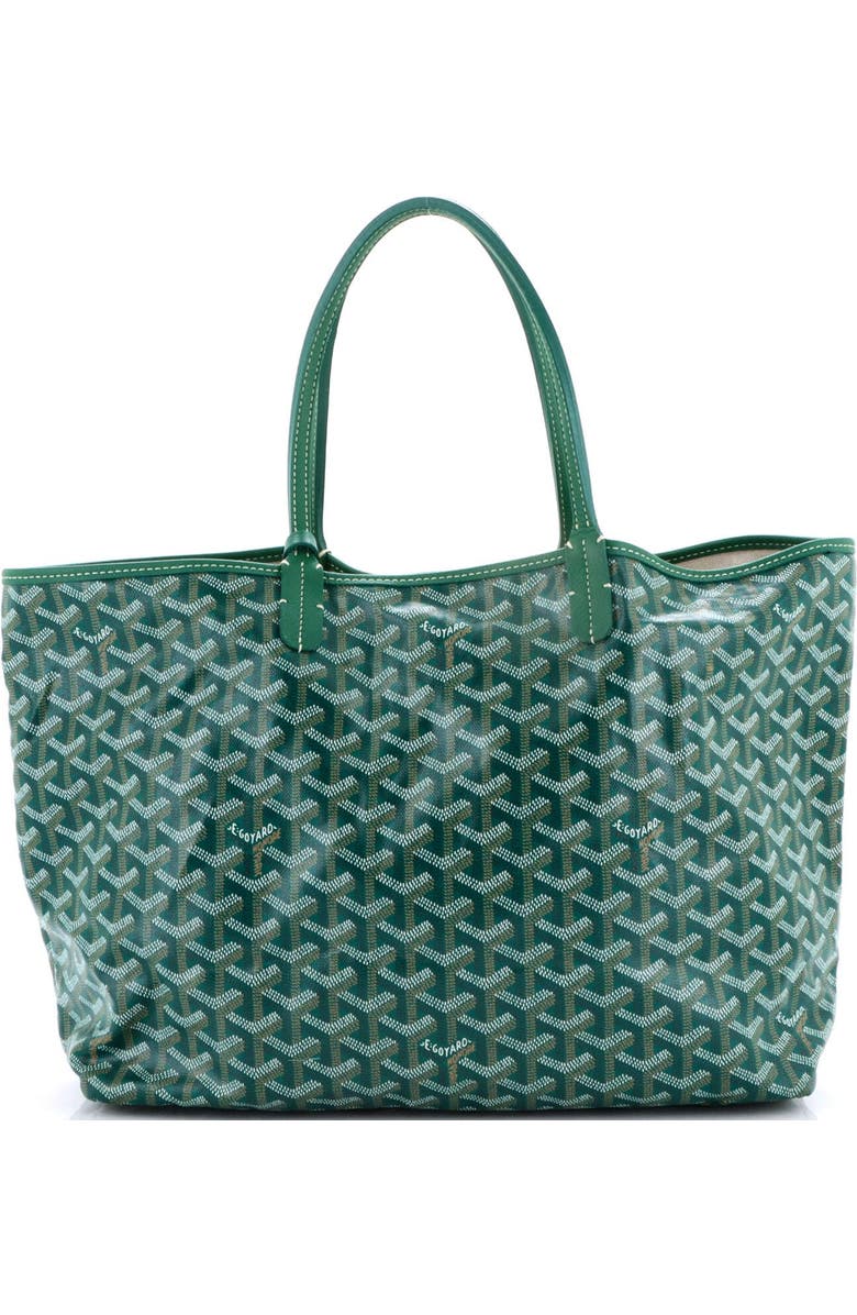 Pre-Owned Goyard Saint Louis Tote Coated Canvas PM, Alternate, color, Green