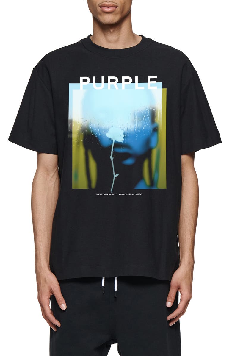 PURPLE BRAND Heavyweight Cotton Jersey Graphic T-Shirt, Main, color, 