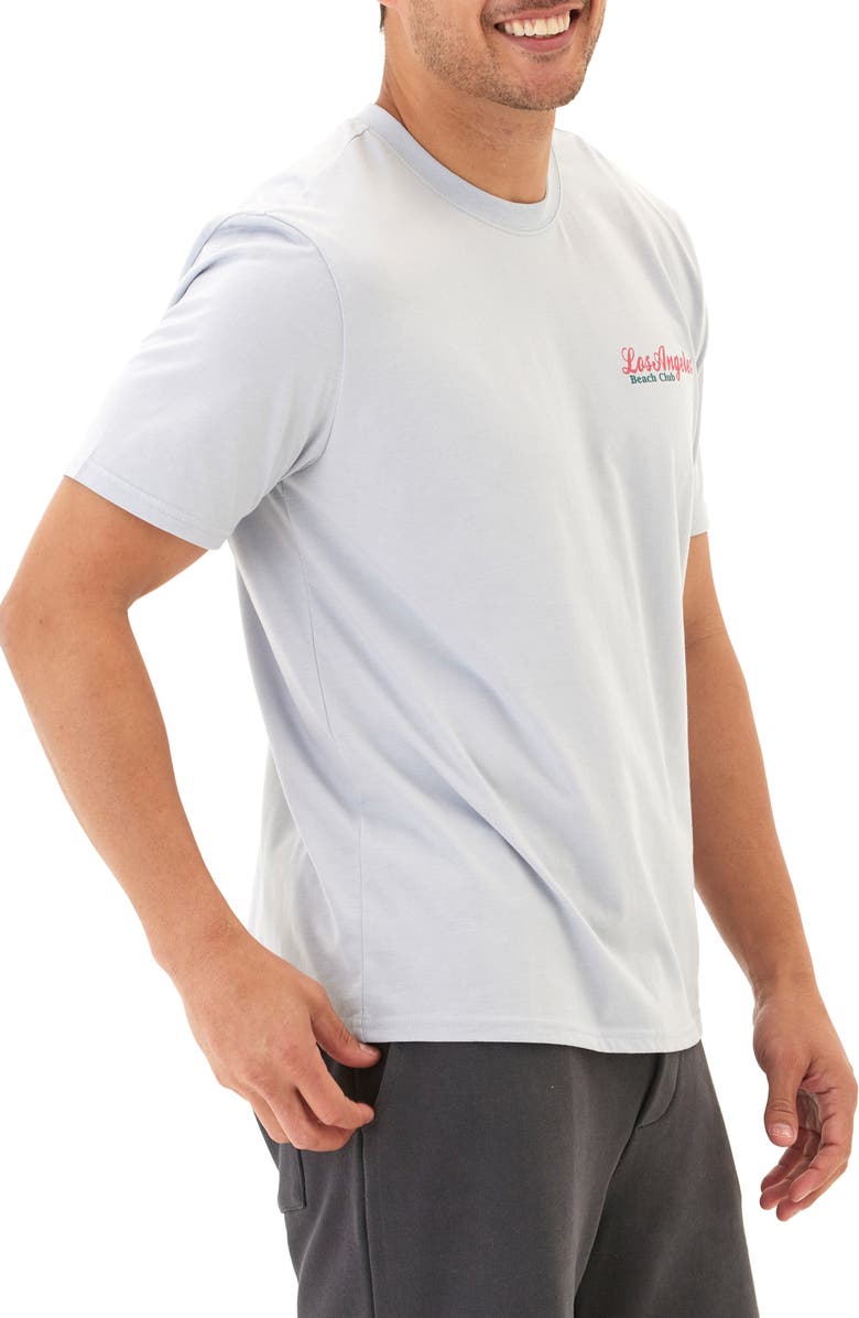 Threads 4 Thought LA Beach Club Cotton Blend Graphic T-Shirt, Alternate, color, Sea Mist