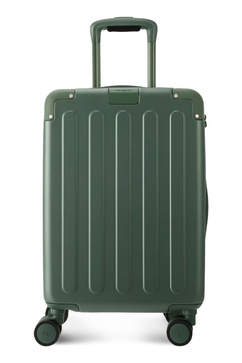 Nostos Matte Spinner Carry-On, Main, color, PINE