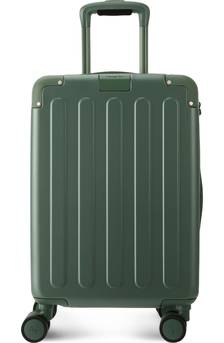 Hedgren Nostos Matte Spinner Carry-On, Main, color, Pine
