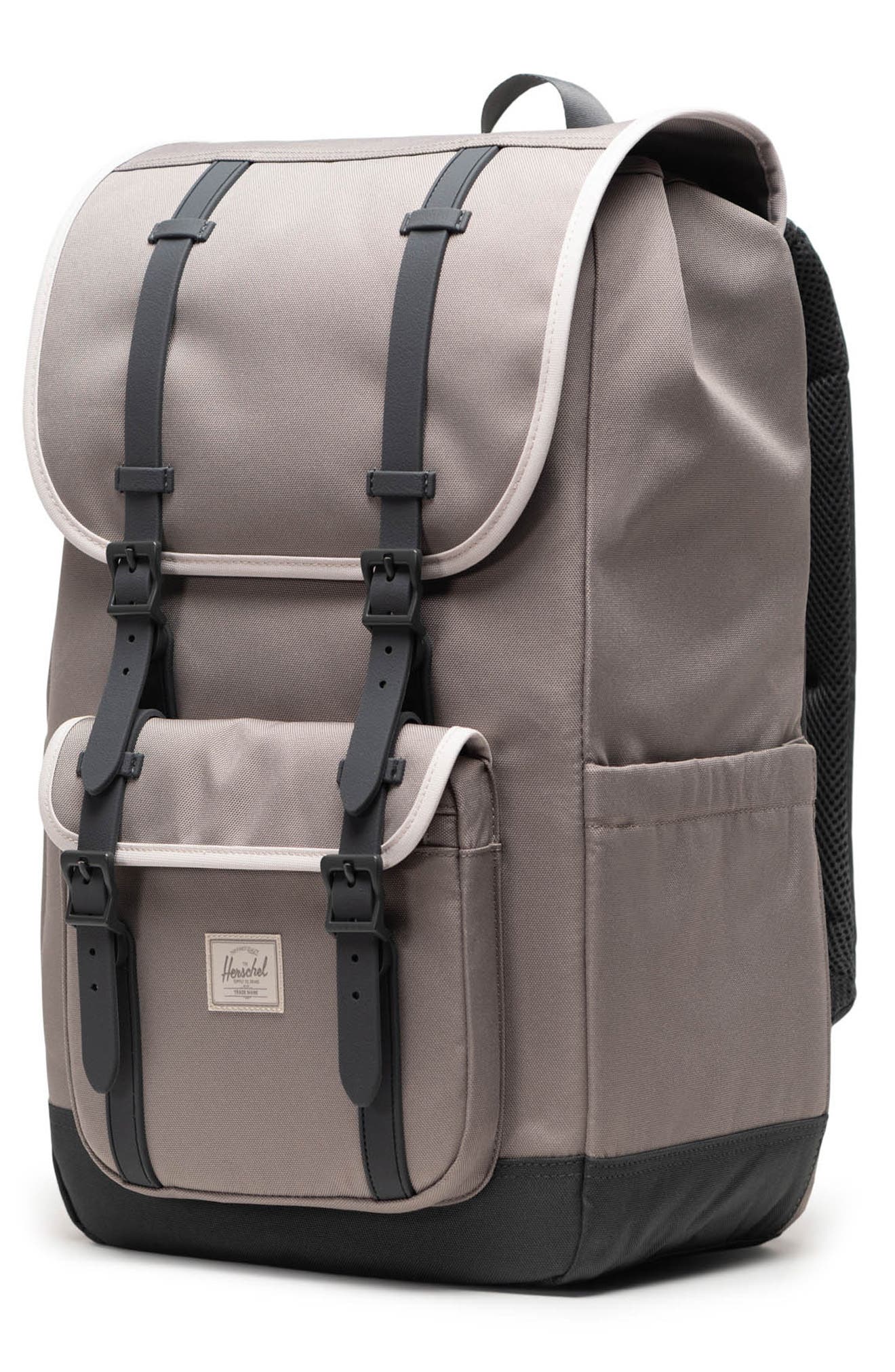 Little America Backpack, Alternate, color, MORNING DOVE/ DARK SHADOW