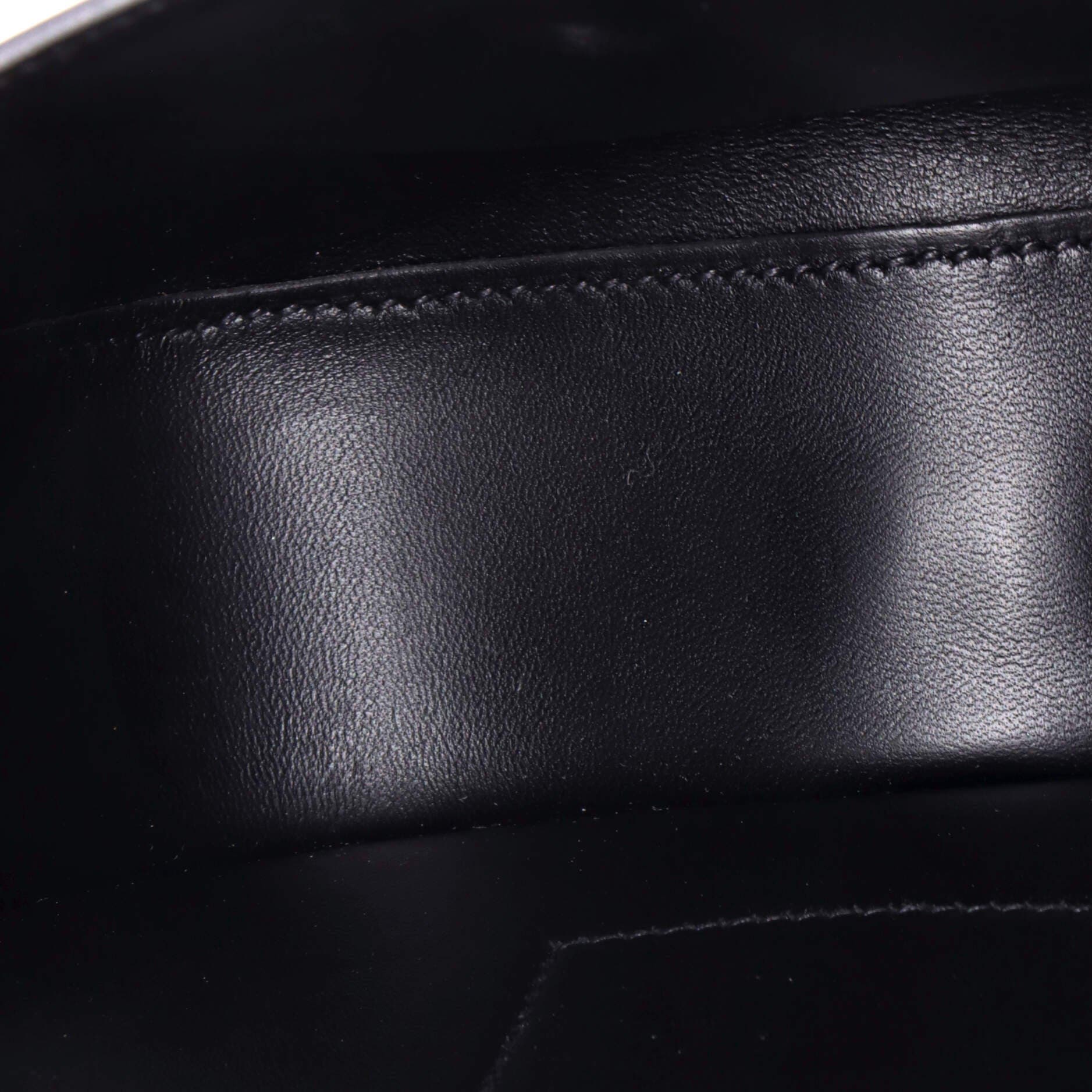 Della Cavalleria Shoulder Bag Tadelakt Mini, Alternate, color, Black