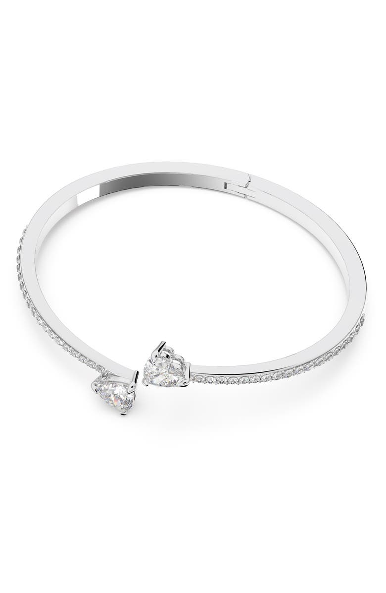 Swarovski Mesmera Bangle, Alternate, color, Silver