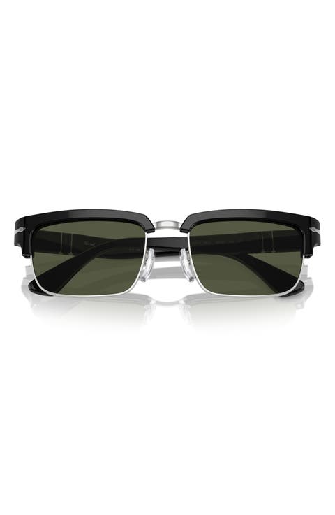56mm Rectangular Sunglasses