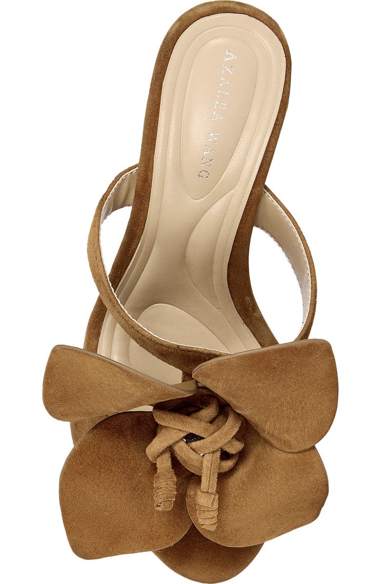 AZALEA WANG Fawna Slingback Sandal, Alternate, color, Brown