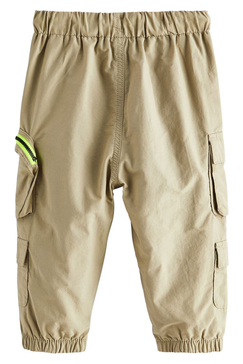 Kids' Cotton Blend Cargo Pants, Alternate, color, NATURAL