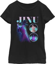 KPop Demon Hunters Girl's KPop Demon Hunters Jinu Saja Boy Collage Graphic T-Shirt