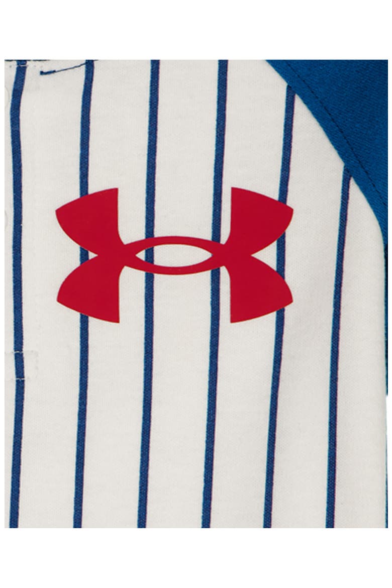 Baseball Romper, Alternate, color, VARSITY BLUE/WHITE