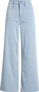 FRAME Le Slim Palazzo Harbor Pocket High Waist Wide Leg Jeans
