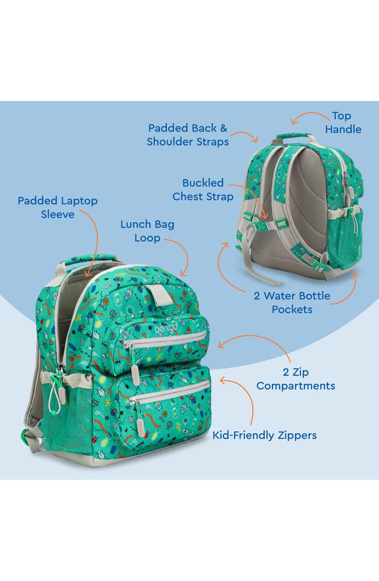 BENTGO Kids' Backpack, Alternate, color,