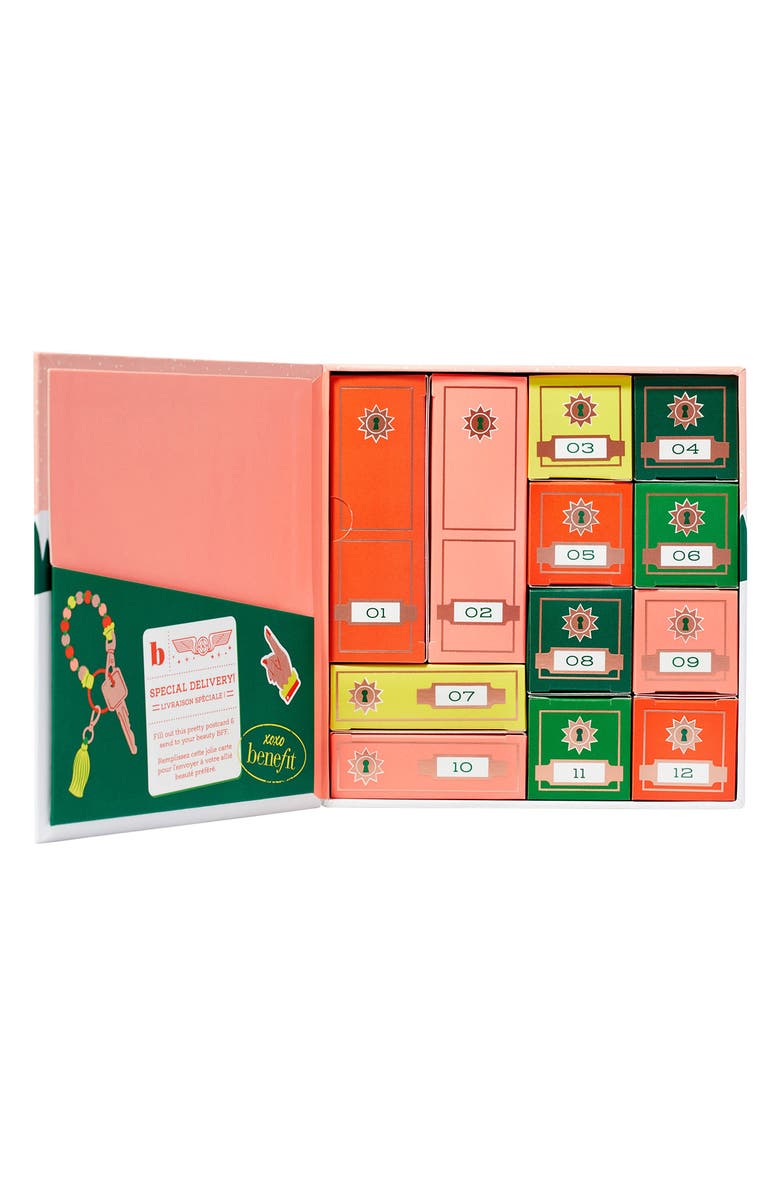 Benefit Cosmetics Sincerely Yours, Beauty Advent Calendar Set USD $142 Value, Main, color, 