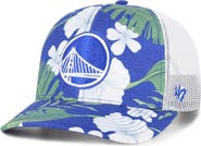 '47 Men's '47 Royal Golden State Warriors Beach Side Trucker Adjustable Hat