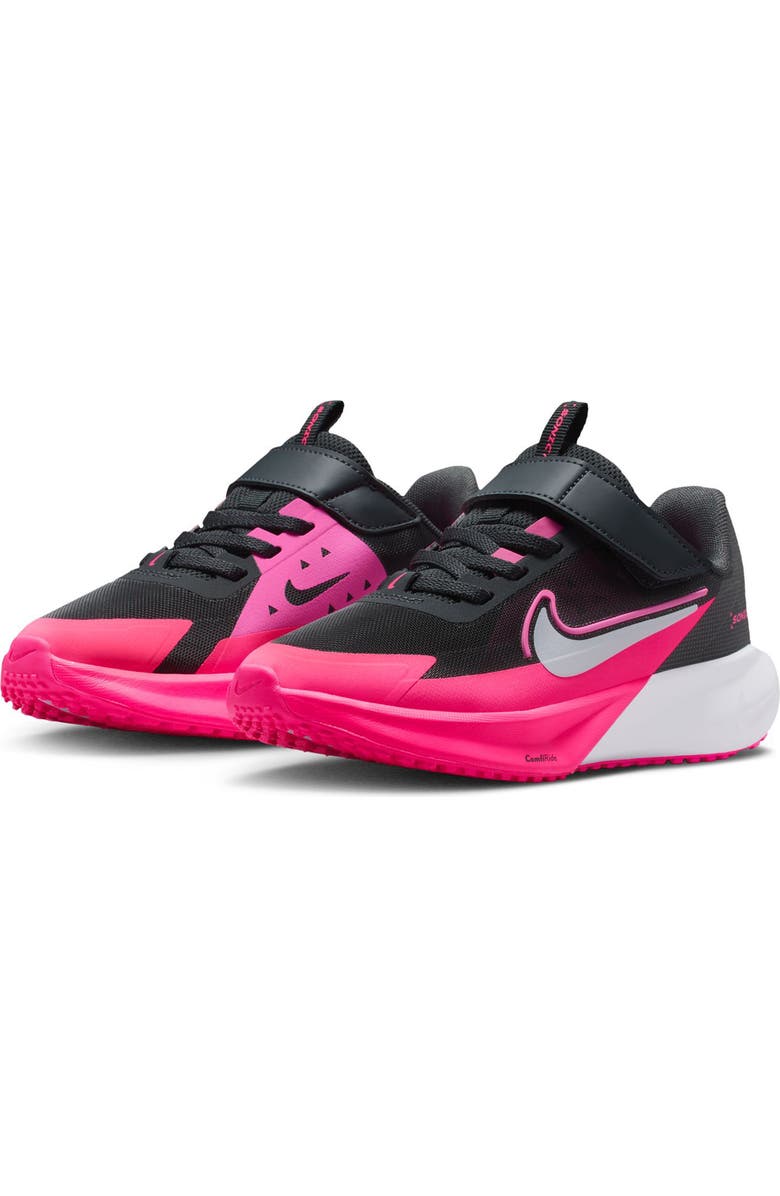 Nike Kids' Sonic Fly Running Shoe, Main, color, Off Noir/ Crimson/ Pink