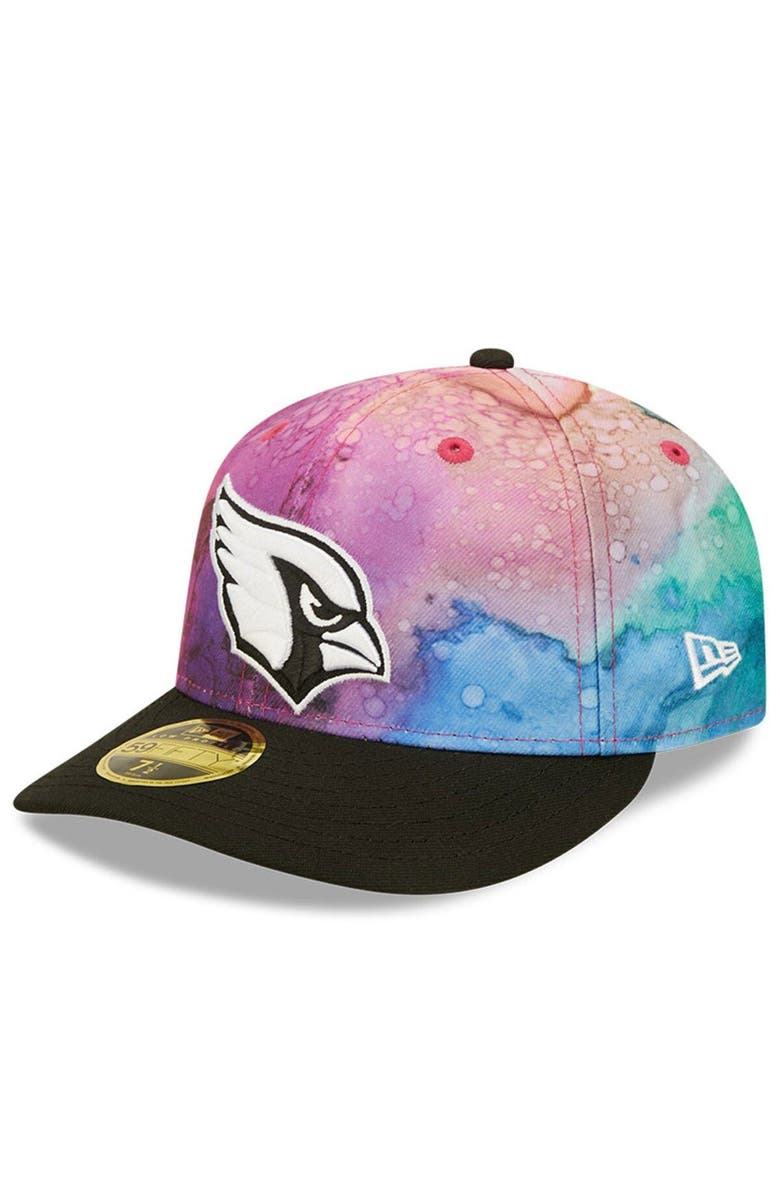 New Era Men's New Era Pink/Black Arizona Cardinals 2022 NFL Crucial Catch Low Profile 59FIFTY Fitted Hat, Alternate, color, 