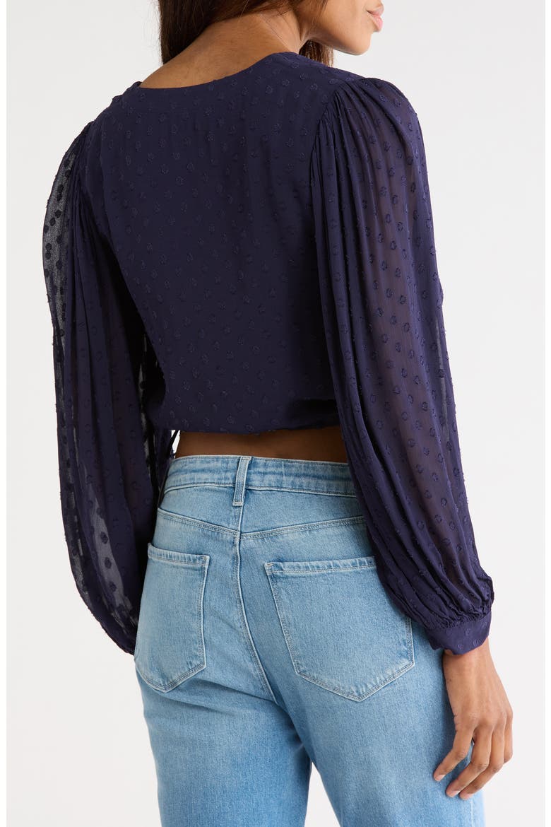 Nydia Woven Top, Alternate, color, BLEU MARINE