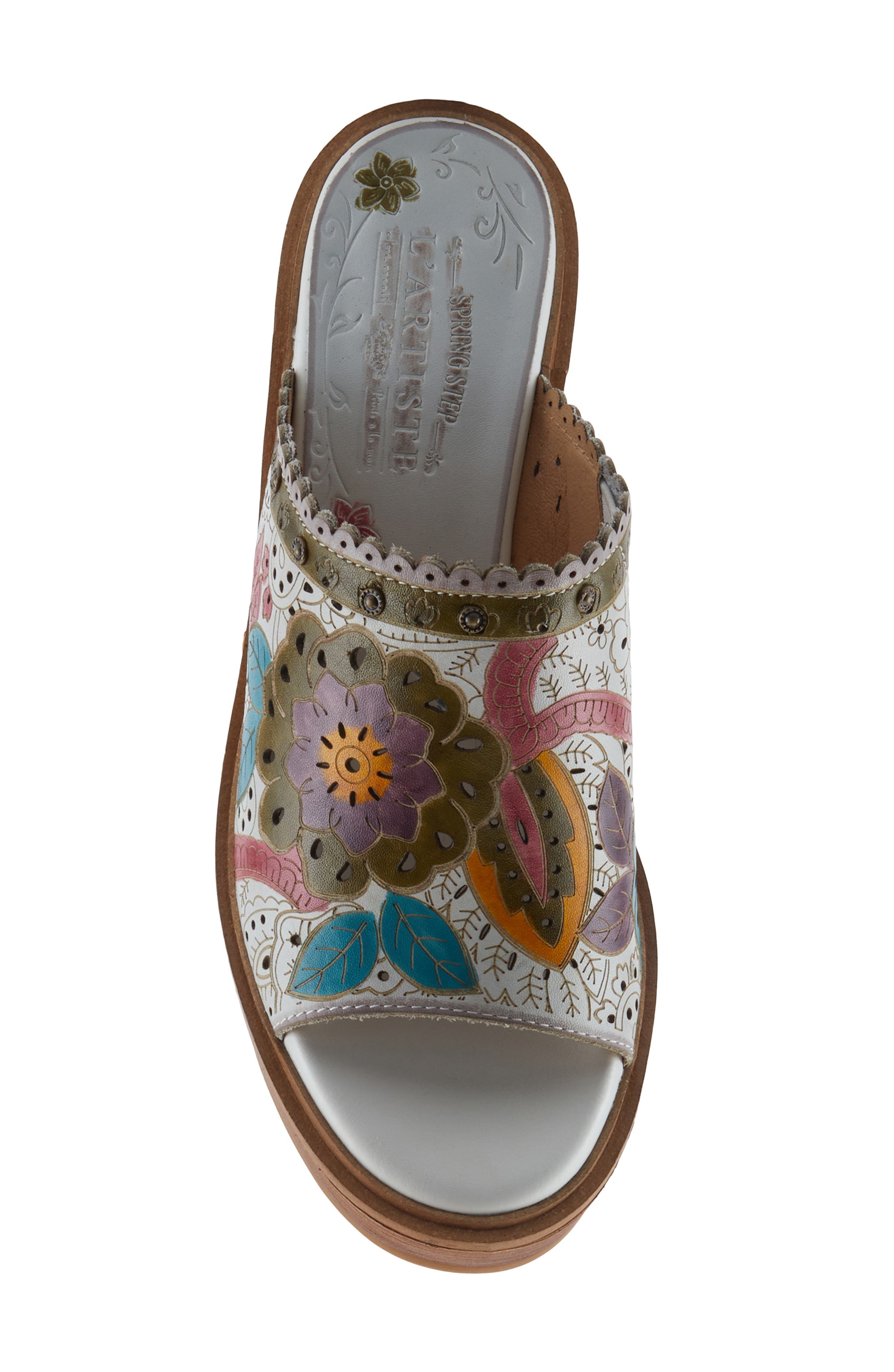 L'Artiste by Spring Step Calle Platform Wedge Sandal, Alternate, color, 