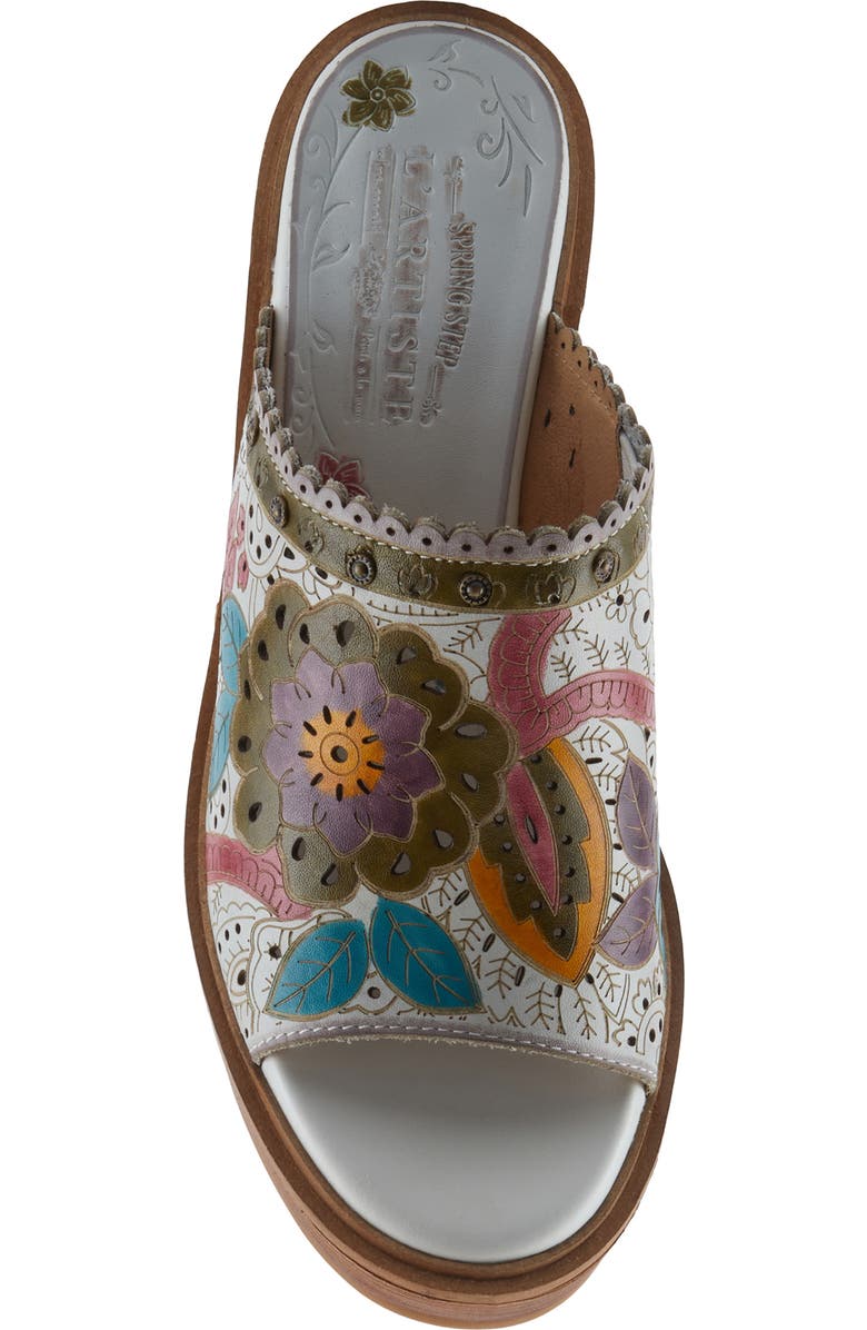 L'Artiste by Spring Step Calle Platform Wedge Sandal, Alternate, color,