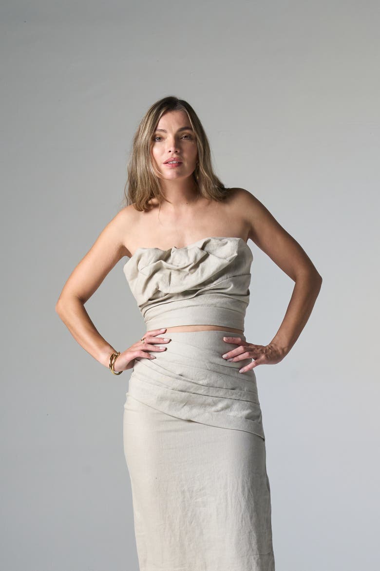 Cleo Top, Alternate, color, Biscuit