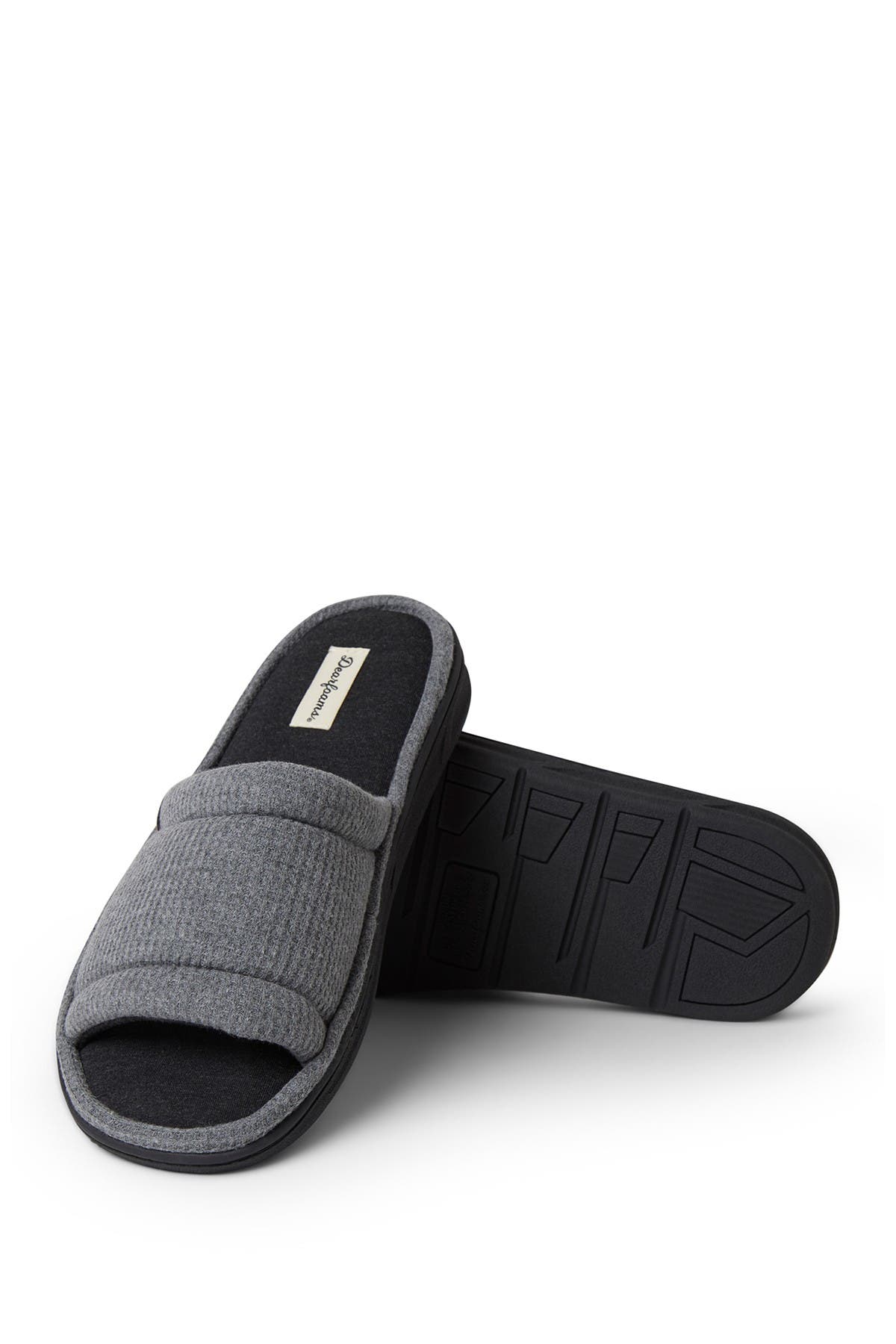 DEARFOAMS Daniel Waffle Knit Slide, Alternate, color, 