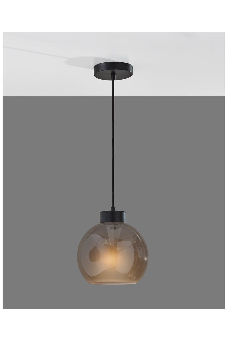 Atticus Pendant Light, Alternate, color, BLACK