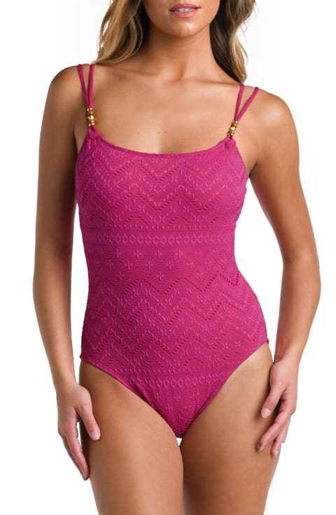 Salt Eyelet One-Piece Swimsuit
