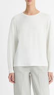 Vince Relaxed Long Sleeve Crewneck Top