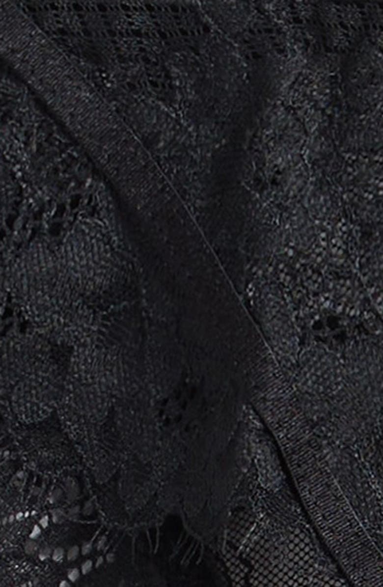 Hunkemöller Lou Brazilian Briefs, Alternate, color, Caviar