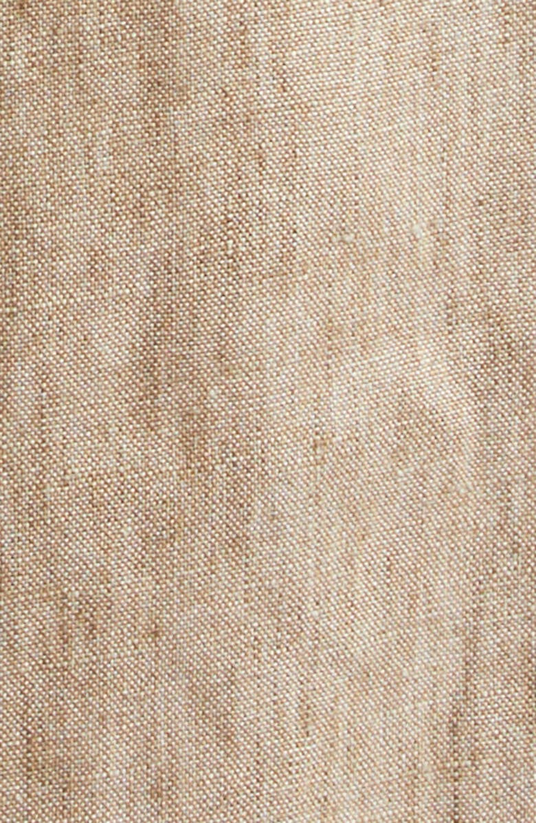 Herno New Linen Water Repellent Drawstring Pants, Alternate, color, Sand