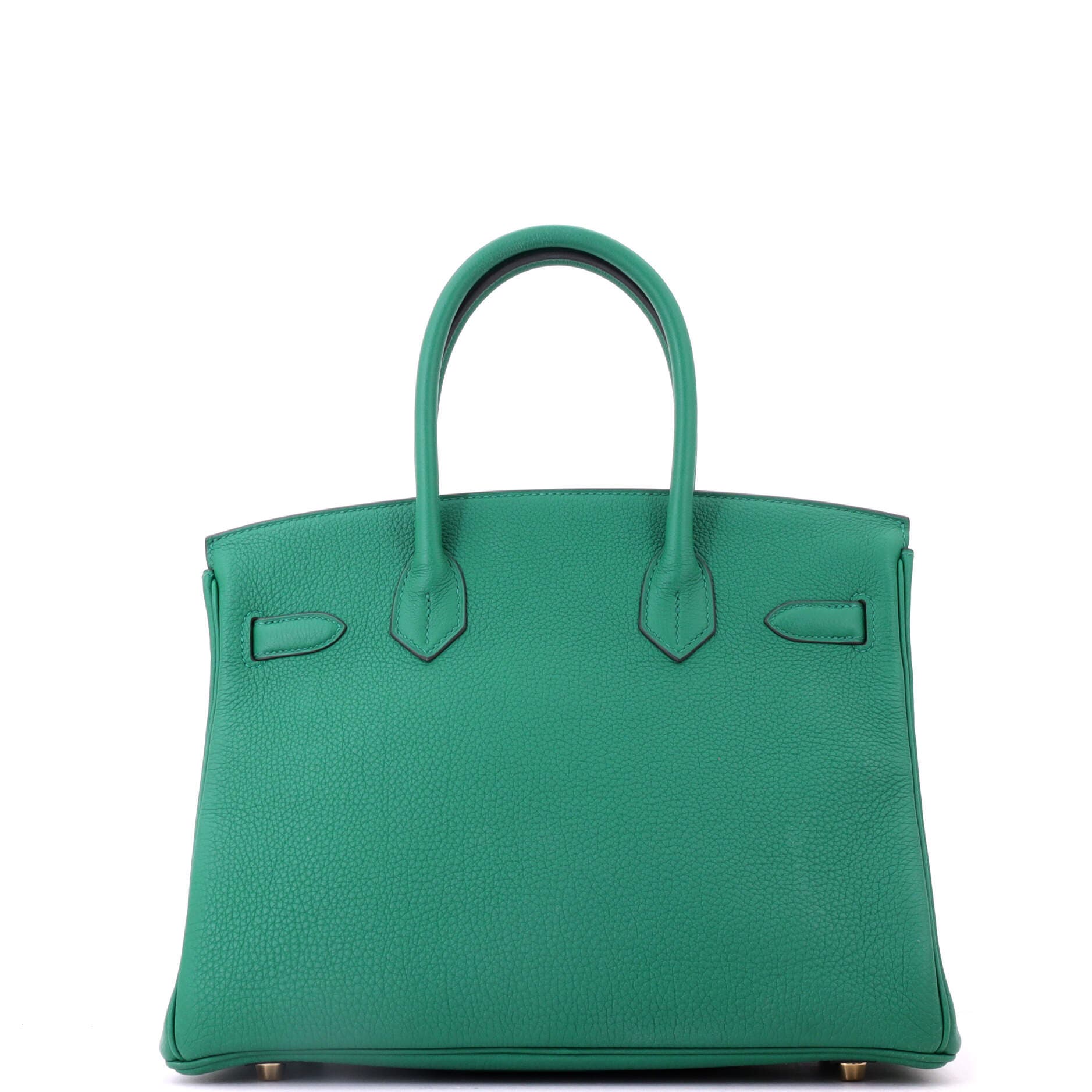 Birkin Handbag Green Togo with Gold Hardware 30, Alternate, color, Green