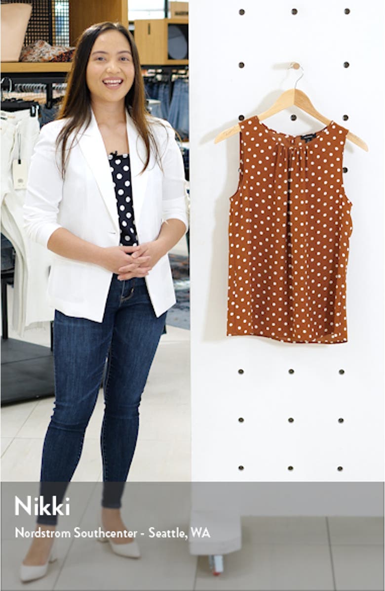 Print Sleeveless Top, sales video thumbnail
