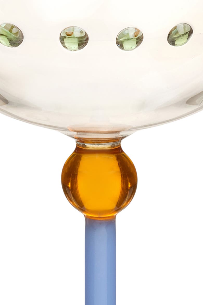 Henan Borosilicate Glass Martini Glass 10 oz Set of 2, Alternate, color, Clear