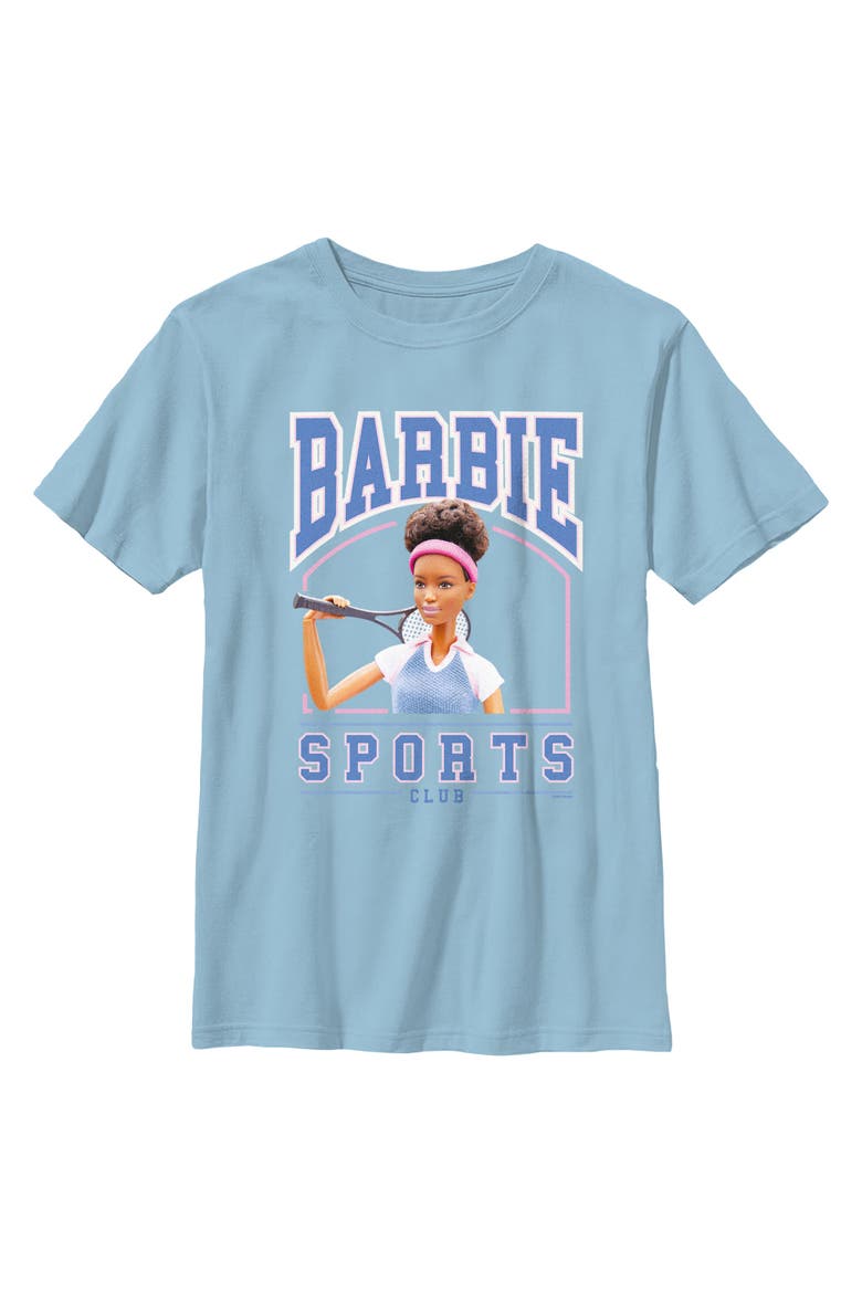 Boys' Christie Tennis Sports Club T-Shirt, Main, color, Light Blue