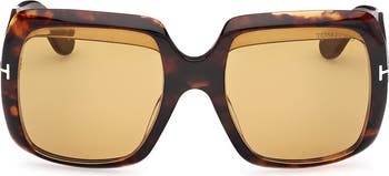 55mm Square Sunglasses