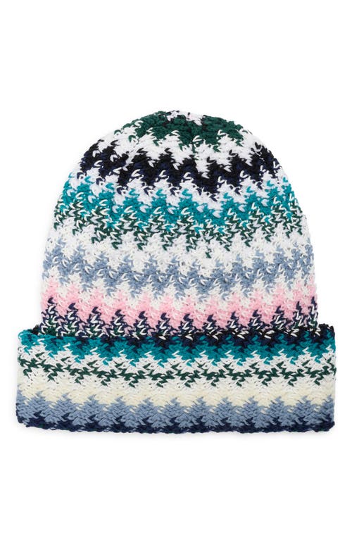 Missoni Zigzag Wool Beanie In Multi