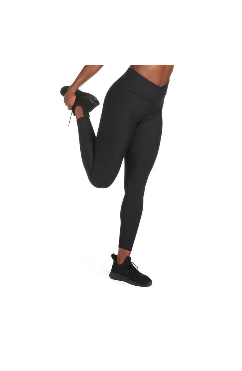 ELECTRIC YOGA Rib Legging, Alternate, color, Black