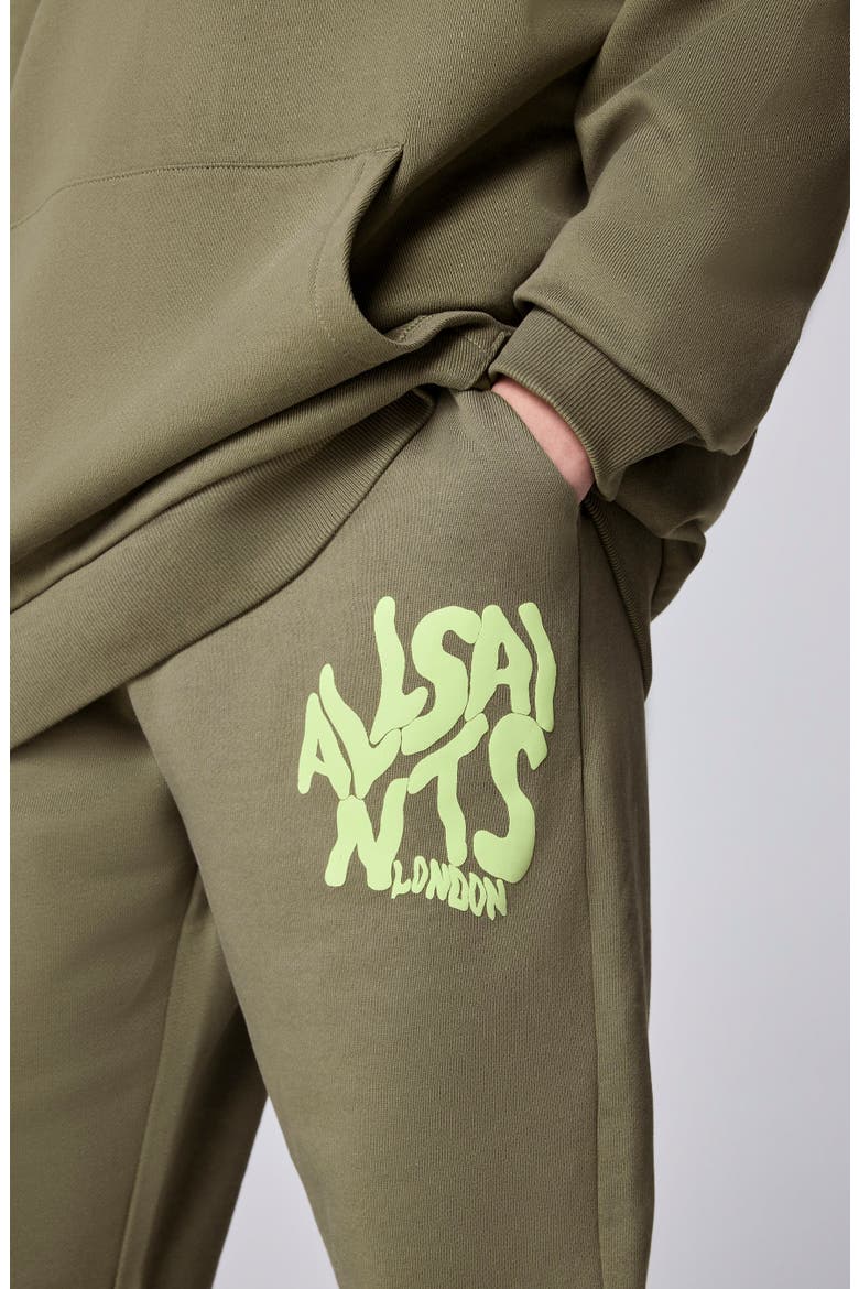Kids' Orlando Graphic Sweatpants, Alternate, color, KHAKI GREEN