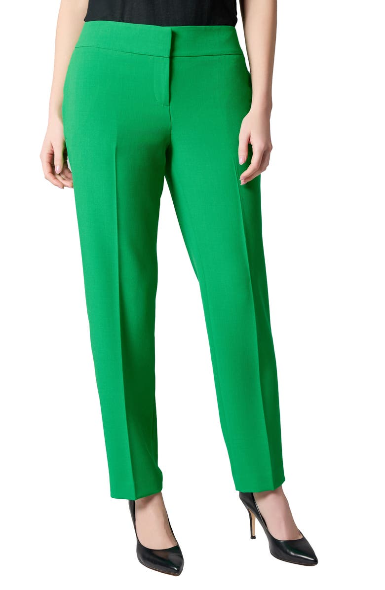 KASPER Flat Front Slim Pants, Main, color, 