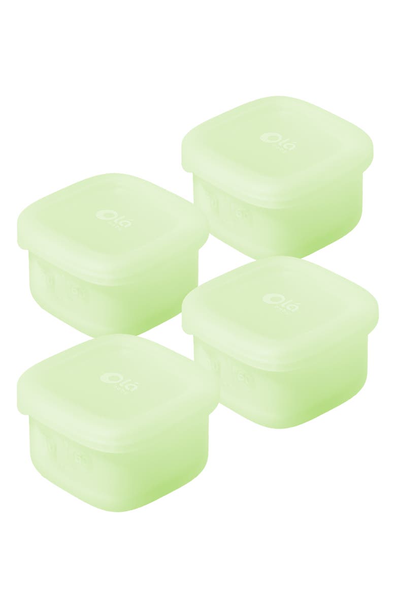 Olababy Set of 4 Snack Containers, Main, color,