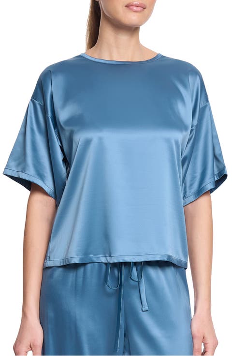 Satin Sleep Top