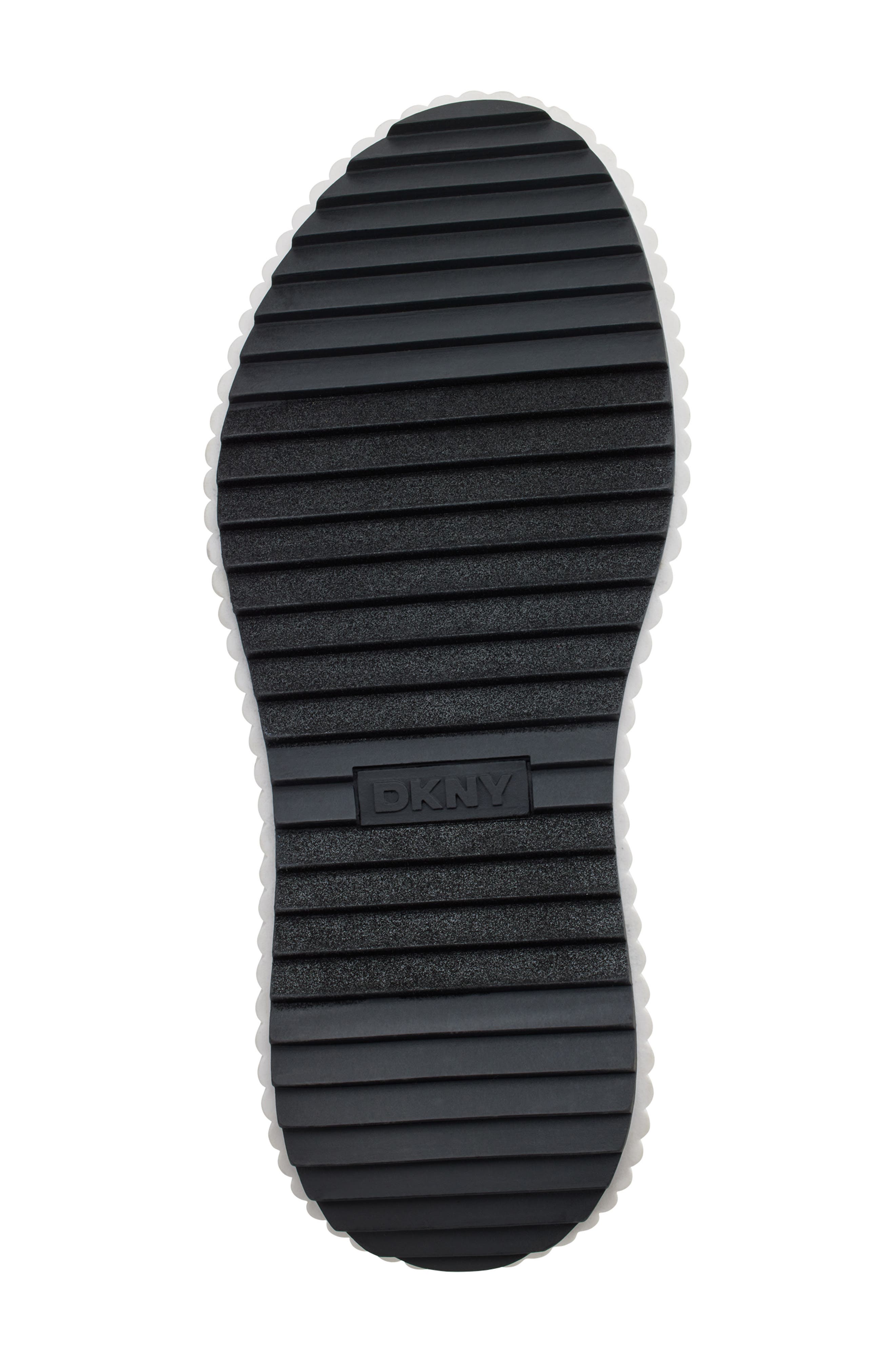 DKNY Lissa Platform Sneaker, Alternate, color, Black/ White