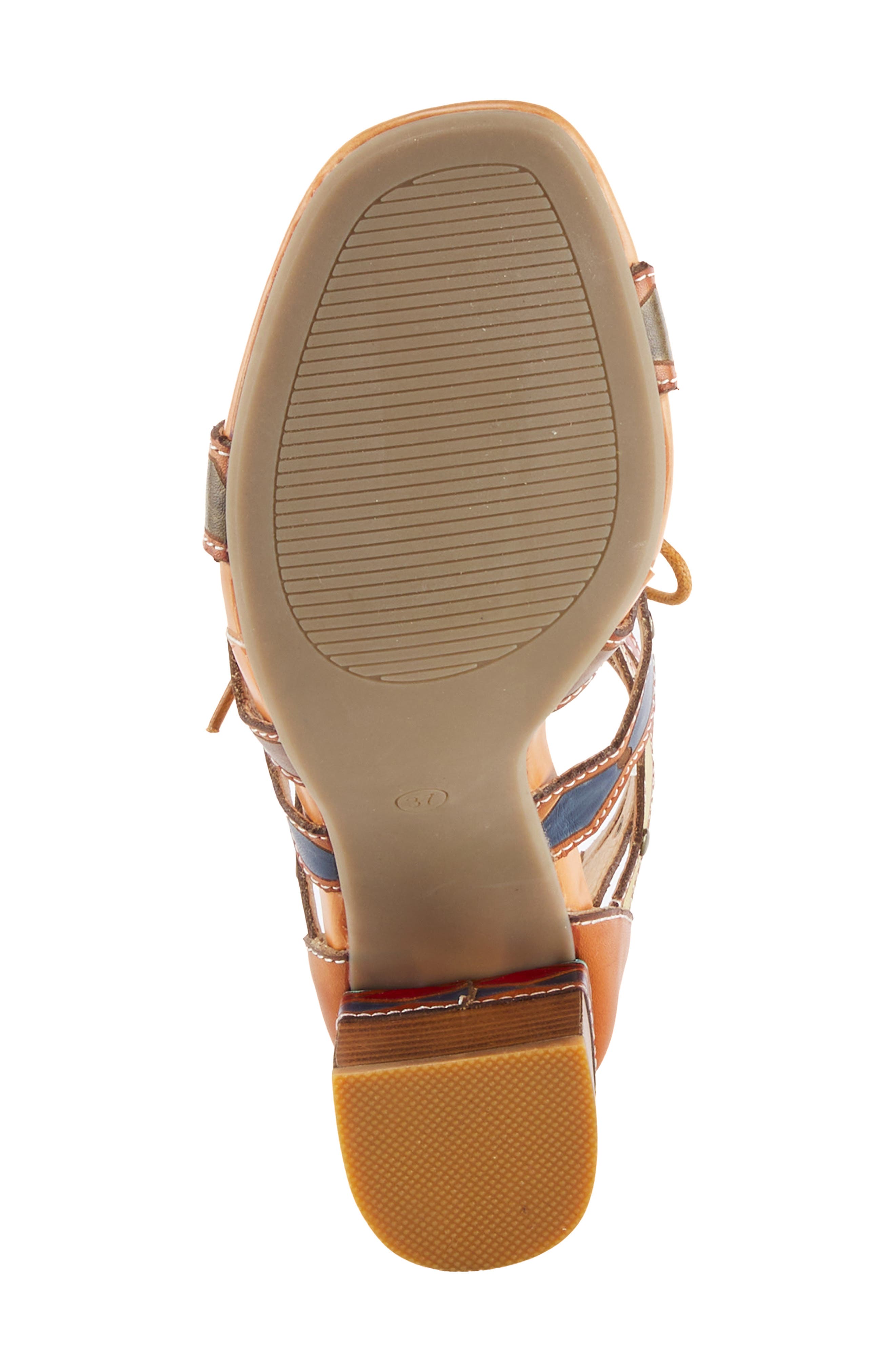 L'Artiste by Spring Step Artdeco Strappy Sandal, Alternate, color, 