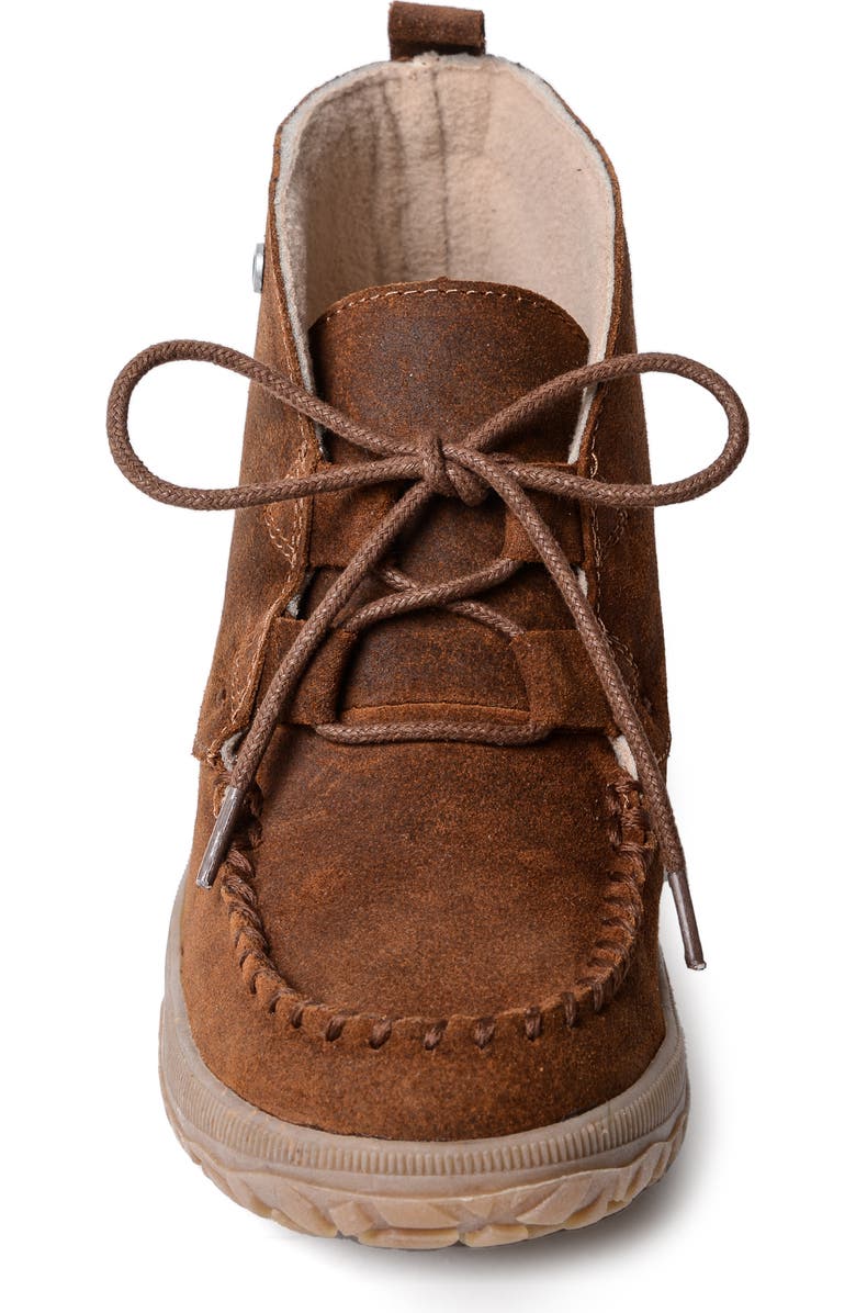 Minnetonka Tealey Bootie, Alternate, color, Brown