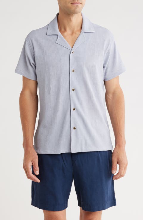 Cuban Textured Camp Shirt