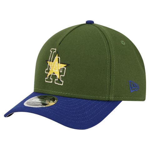 Men's New Era Dark Green Los Angeles Dodgers City Feature 9FORTY A-Frame Adjustable Hat