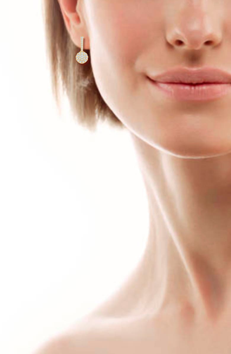 Truly Zac Posen Diamond Dangle Earrings - 0.5ct., Alternate, color, 