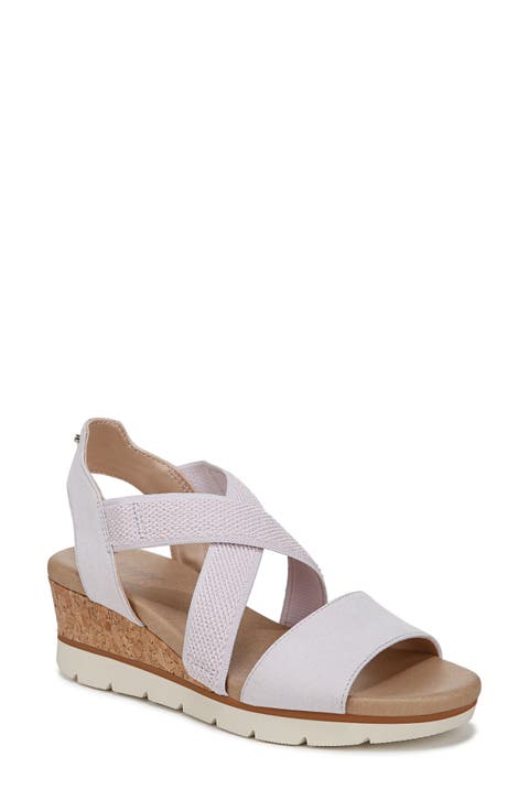 Just Cute Platform Wedge Sandal (Women) (Wide Width Available)
