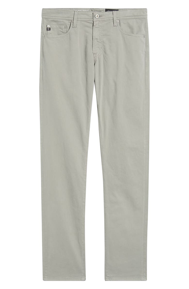 AG Tellis Stretch Sateen Modern Slim Pants, Alternate, color, Ironwood